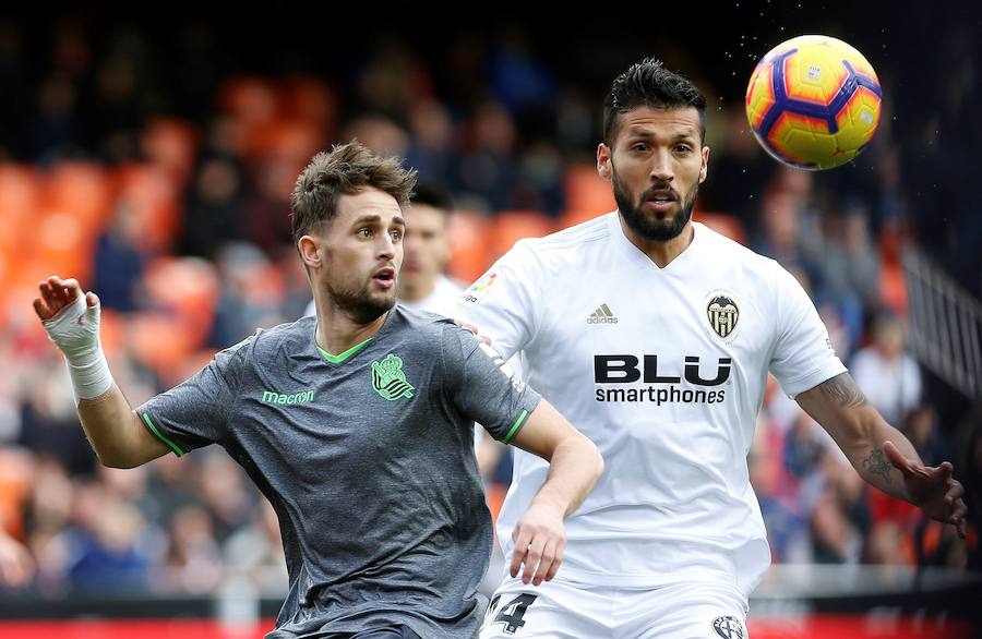 Estas son las imágenes que deja el partido de la jornada 23 de LaLiga en Mestalla