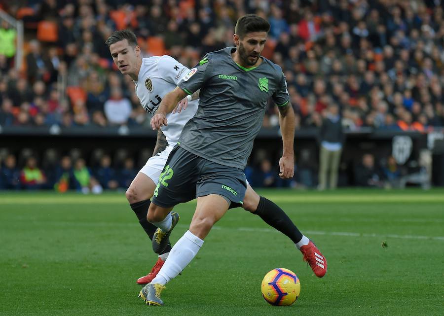 Estas son las imágenes que deja el partido de la jornada 23 de LaLiga en Mestalla