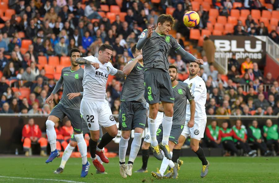 Estas son las imágenes que deja el partido de la jornada 23 de LaLiga en Mestalla