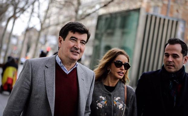 Fernando Giner, en la manifestación de Madrid.