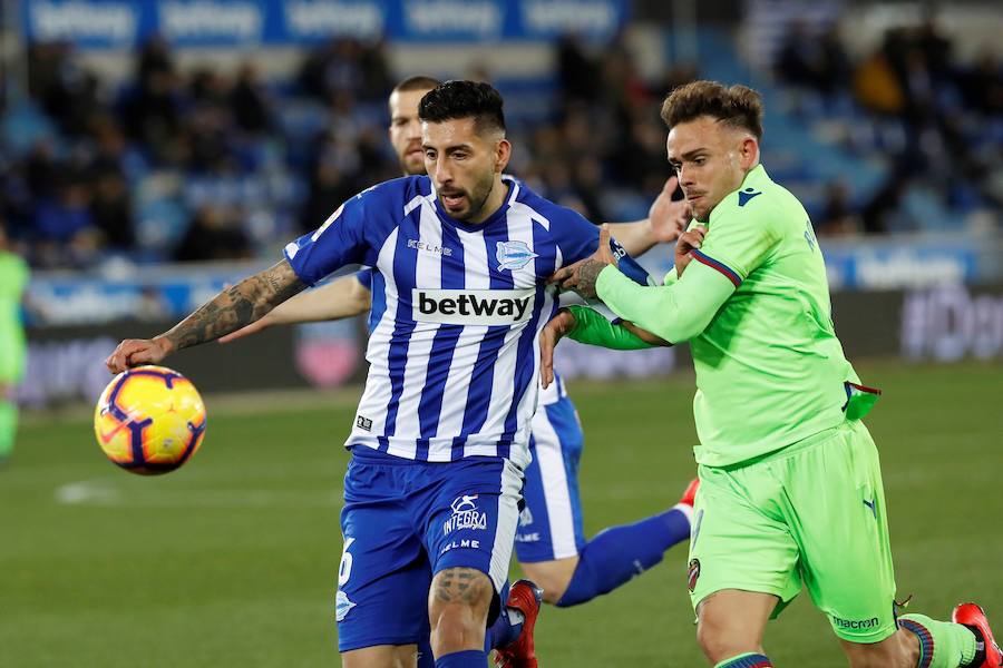 Las imágenes que deja el encuentro de la jornada 23 de LaLiga en Mendizorroza