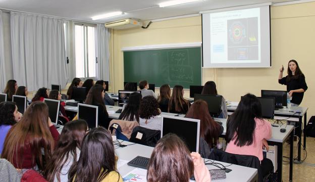 Masterclass en el Instituto de Física Corpuscular de Valencia. 