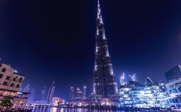 Edificio Burj Khalifa, de 828 metros de altura.