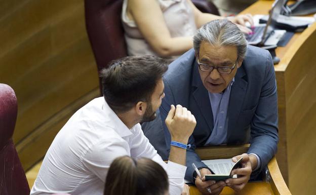 Ferri y Mata en Les Corts. 