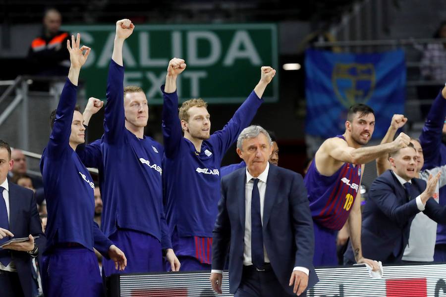 Las mejores imágenes del partido de cuartos de final disputado en el WiZink Center