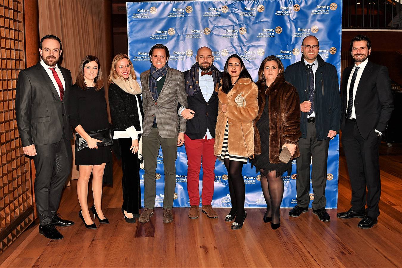 El Club Rotary Valencia-Centro celebró este viernes 15 de Febrero su V aniversario del Programa ALPAN, con una cena benéfica en el hotel Las Arenas en Valencia