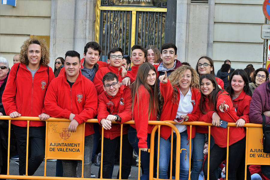 Búscate en la mascletà de hoy 24 de febrero en Valencia.