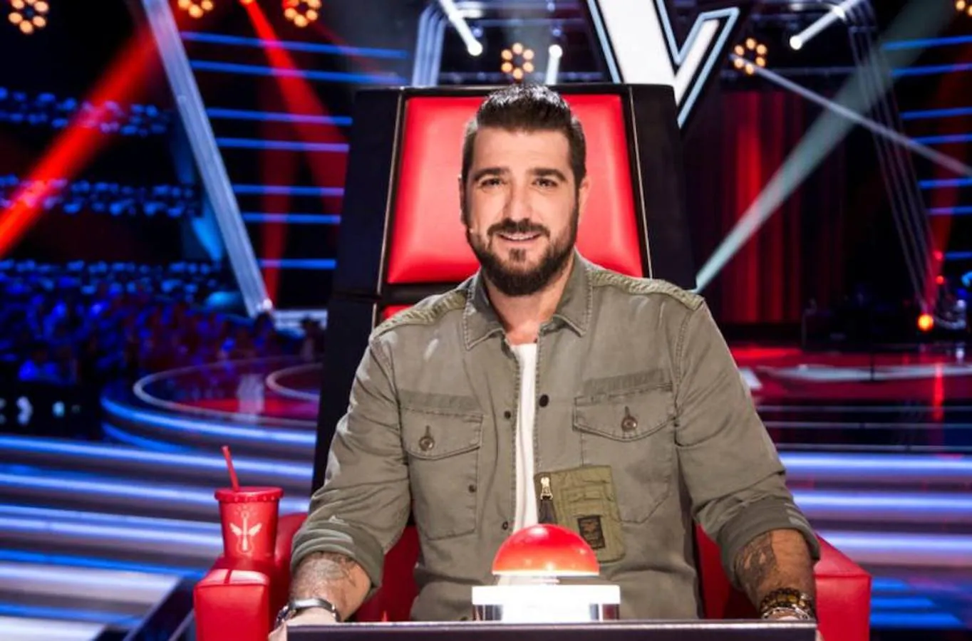 Antonio Orozco es coach en la nueva edición de 'La Voz' en Antena 3. También participó en las ediciones de 2013 y 2015 en Telecinco.