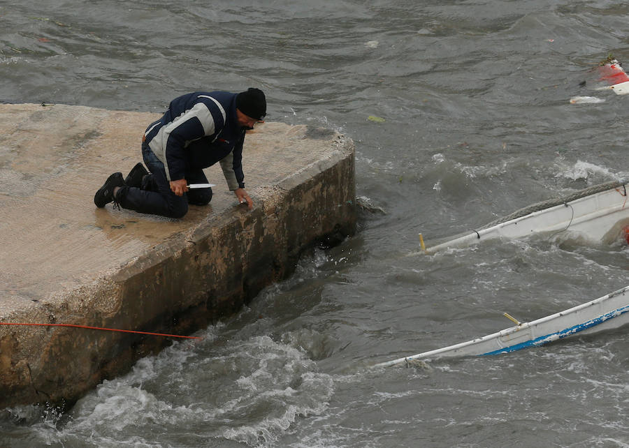 Un temporal de viento huracanado ha azotado Malta durante los últimos días. Las fuertes rachas de viento, que han llegado a los 100 km/hora, han destrozado estructuras, derribado árboles e incluso han provocado una inusual 'lluvia' de peces. Y es que, el viento desplazó multitud de ellos desde una piscifactoría que se encuentra en mitad del mar, concretamente en la bahía de San Pablo.