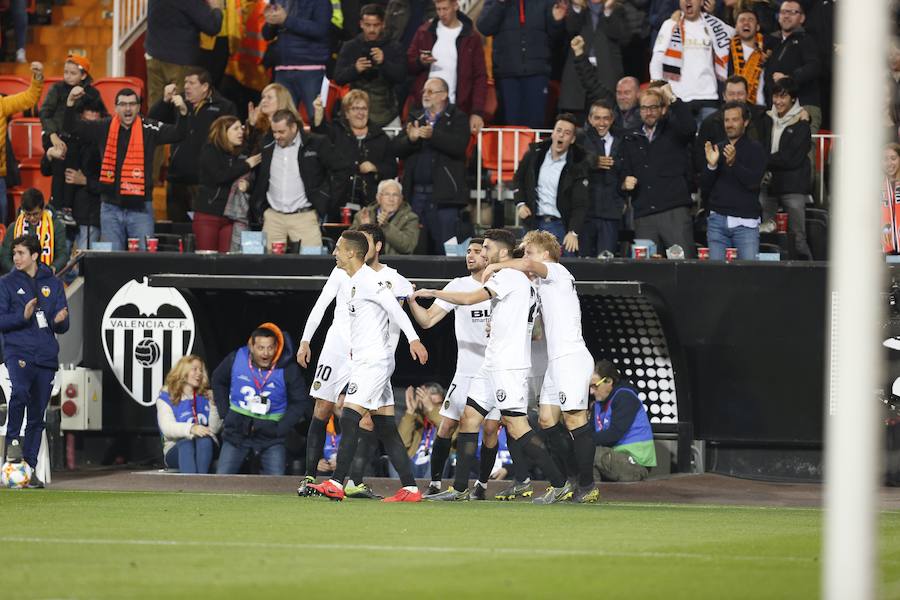 Las mejores imágenes del partido de vuelta de semifinales en Mestalla