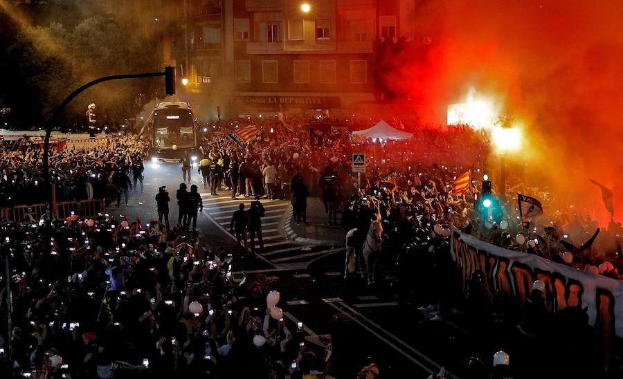 Fotos: La afición del Valencia toma Mestalla en la semifinal de Copa 2019