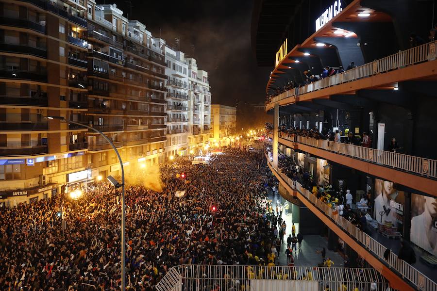 Fotos: La afición del Valencia toma Mestalla en la semifinal de Copa 2019