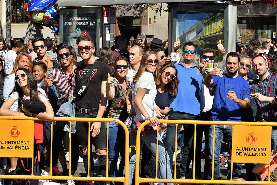 Fotos: Búscate en la mascletà del 3 de marzo de las Fallas de Valencia 2019