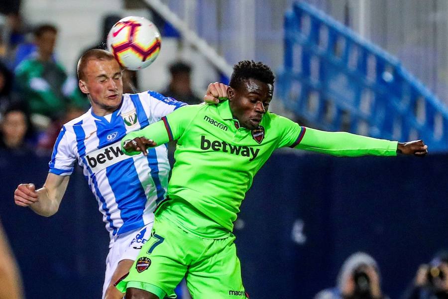 Las mejores fotos del partido de la jornada 26 de LaLiga en Butarque