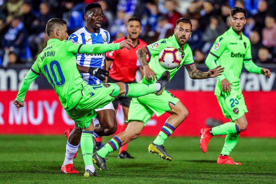 Las mejores fotos del partido de la jornada 26 de LaLiga en Butarque