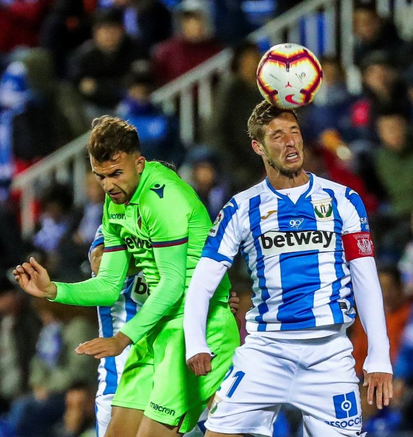 Las mejores fotos del partido de la jornada 26 de LaLiga en Butarque