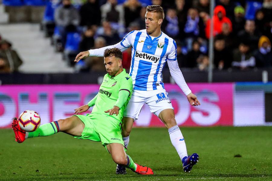 Las mejores fotos del partido de la jornada 26 de LaLiga en Butarque