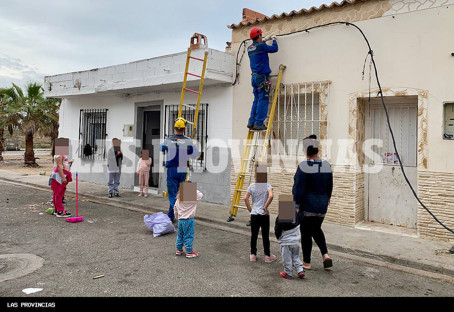 Fotos: Golpe al cultivo de marihuana en Carlet