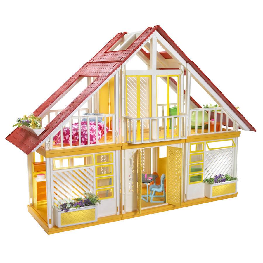 Imagen de 1979 de la Dream House, la codiciada casa de Barbie. 