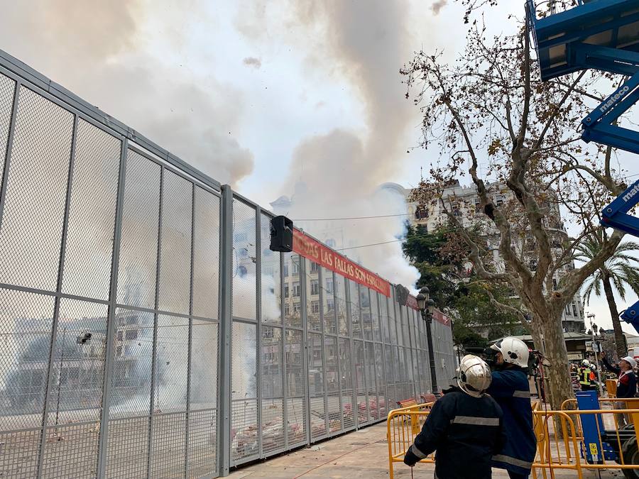 Fotos: Mascletà del 6 de marzo de las Fallas 2019. Porotecnia Pibierzo