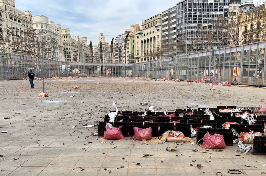 Fotos: Mascletà del 6 de marzo de las Fallas 2019. Porotecnia Pibierzo