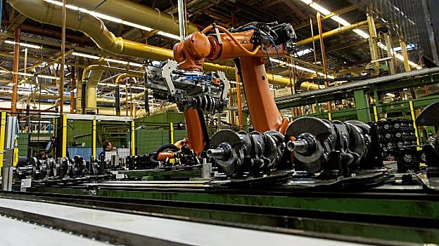 Instalaciones de la planta de Ford en Almussafes. 