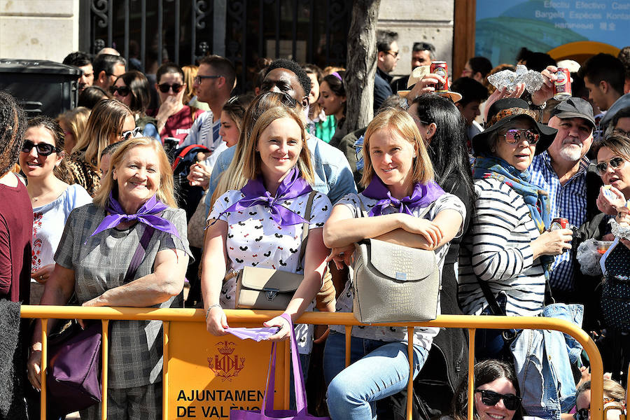 Fotos: Búscate en la mascletà del 8 de marzo de las Fallas 2019