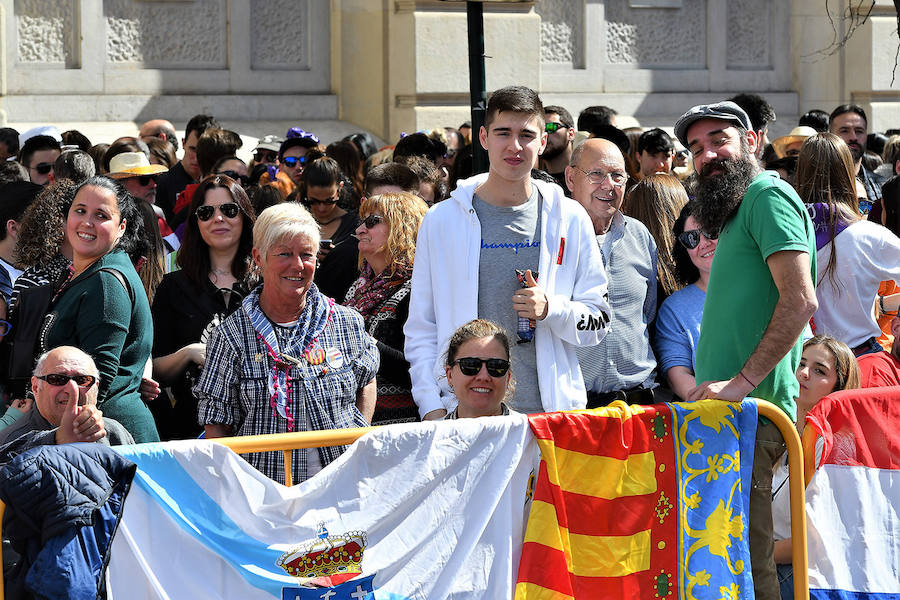 Fotos: Búscate en la mascletà del 8 de marzo de las Fallas 2019