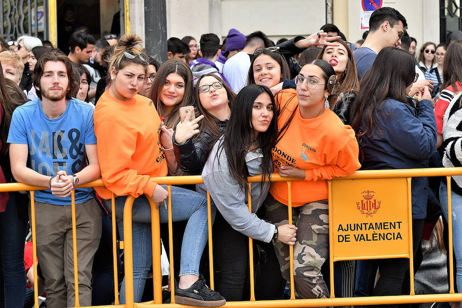 Fotos: Búscate en la mascletà del 8 de marzo de las Fallas 2019