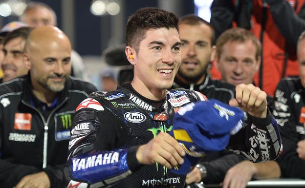 Maverick Viñales, el más rápido en Losail. 