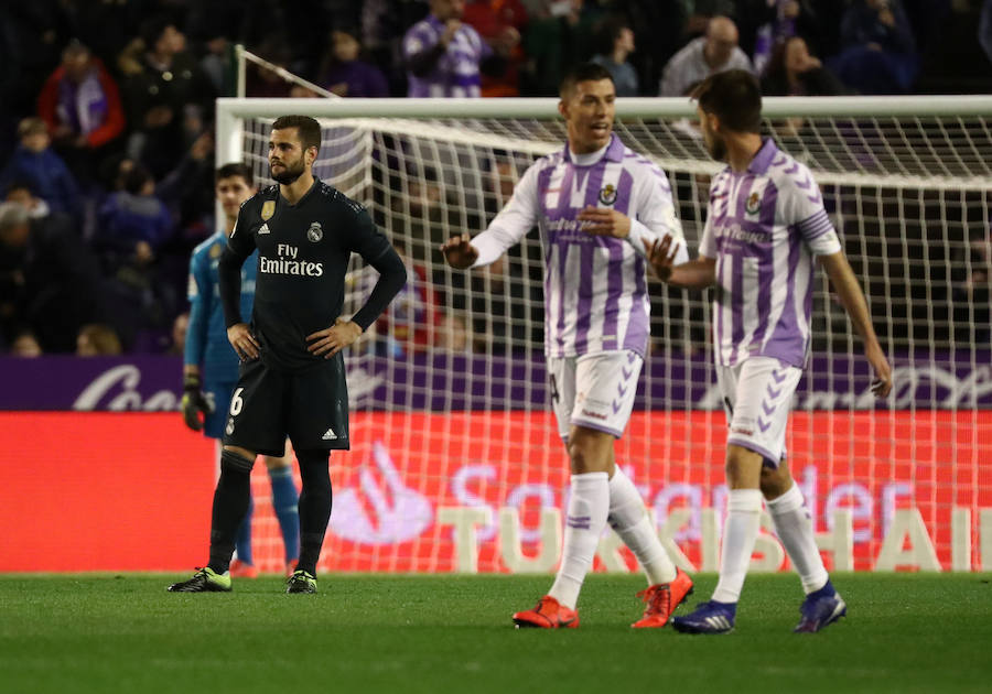 Las mejores imágenes del Real Valladolid-Real Madrid, de la 27ª jornada de Liga. 