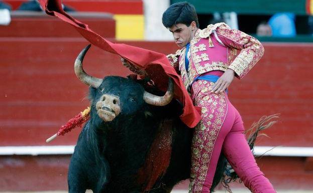 Novillada en la plaza de Toros de Valencia.