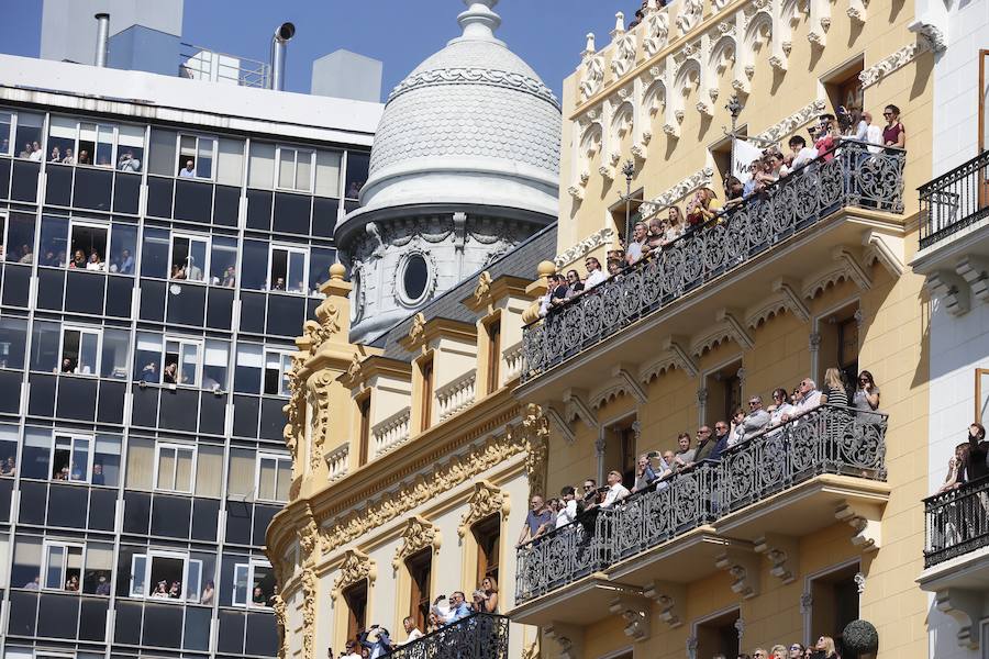 Fotos: Fallas 2019: Mascletà del 12 de marzo. Pirotecnia Hermanos Ferrández