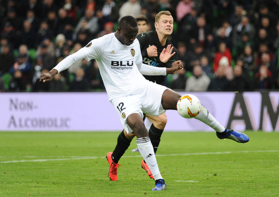 Estas son las fotos que deja el partido de vuelta de octavos de Europa League en el Estadio FC Krasnodar