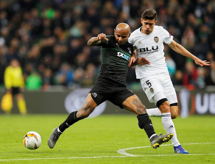 Estas son las fotos que deja el partido de vuelta de octavos de Europa League en el Estadio FC Krasnodar