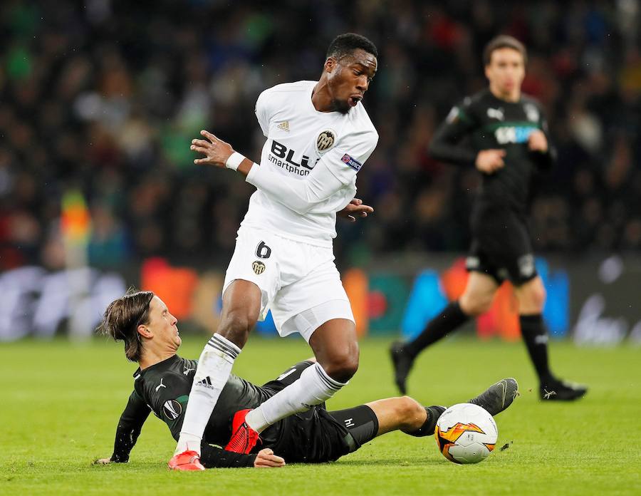 Estas son las fotos que deja el partido de vuelta de octavos de Europa League en el Estadio FC Krasnodar