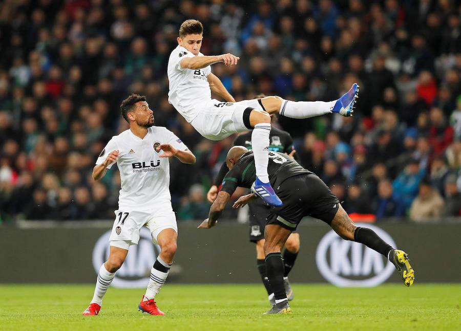 Estas son las fotos que deja el partido de vuelta de octavos de Europa League en el Estadio FC Krasnodar