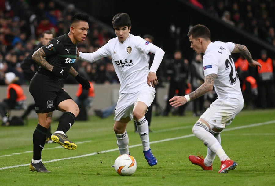 Estas son las fotos que deja el partido de vuelta de octavos de Europa League en el Estadio FC Krasnodar