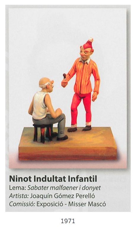 Conoce los ninot indultats infantiles de las Fallas desde 1963 hasta la actualidad. Las fotos de Junta Central Fallera muestran cómo han evolucionado los monumentos que se han salvado del fuego. 