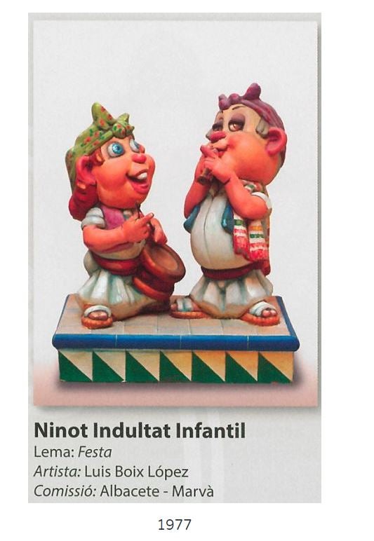 Conoce los ninot indultats infantiles de las Fallas desde 1963 hasta la actualidad. Las fotos de Junta Central Fallera muestran cómo han evolucionado los monumentos que se han salvado del fuego. 