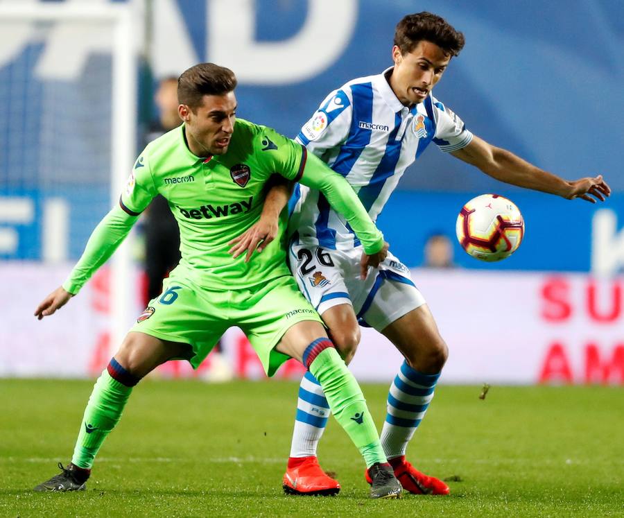 Las mejores fotos del partido de la jornada 28 de LaLiga en Anoeta