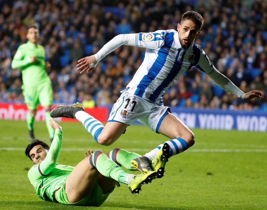 Las mejores fotos del partido de la jornada 28 de LaLiga en Anoeta