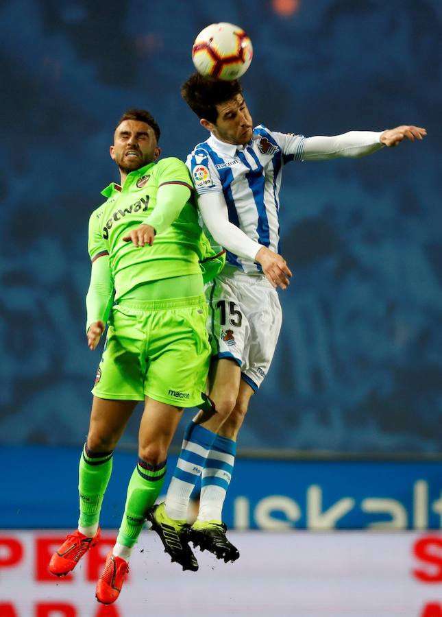 Las mejores fotos del partido de la jornada 28 de LaLiga en Anoeta