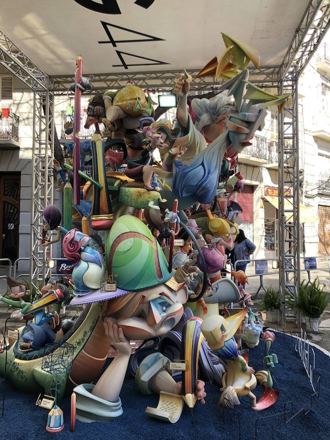 Fotos: Así es la falla infantil de Maestro Gozalbo-Conce Altea, primer premio de la sección Especial 2019 de las Fallas de Valencia