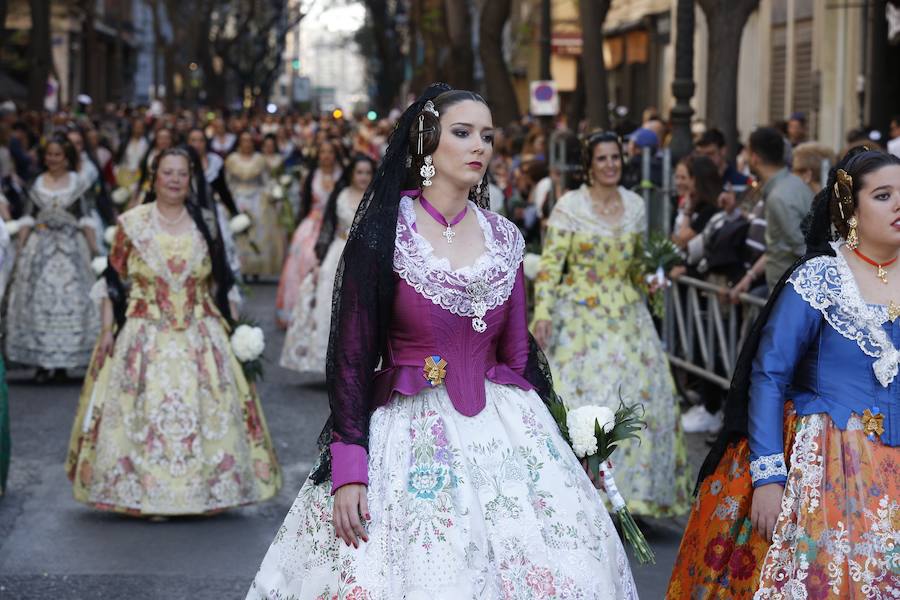 Fotos: Fallas 2019: Primer día de la Ofrenda de las Fallas de Valencia