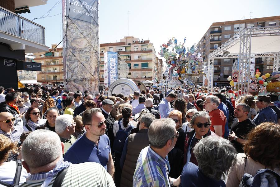 Fotos: El público llena l&#039;Antiga tras ganar el primer premio de Especial de las Fallas 2019