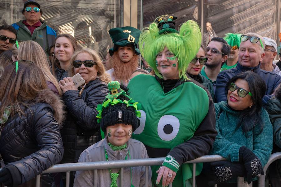 Cientos de miles de personas han celebrado el día de San Patricio 2019. Inglaterra, Irlanda, Lituania, Rusia, Nueva York, Suiza, Boston o Tokio... El mundo tiñe de verde para festejar el patrón de Irlanda. 