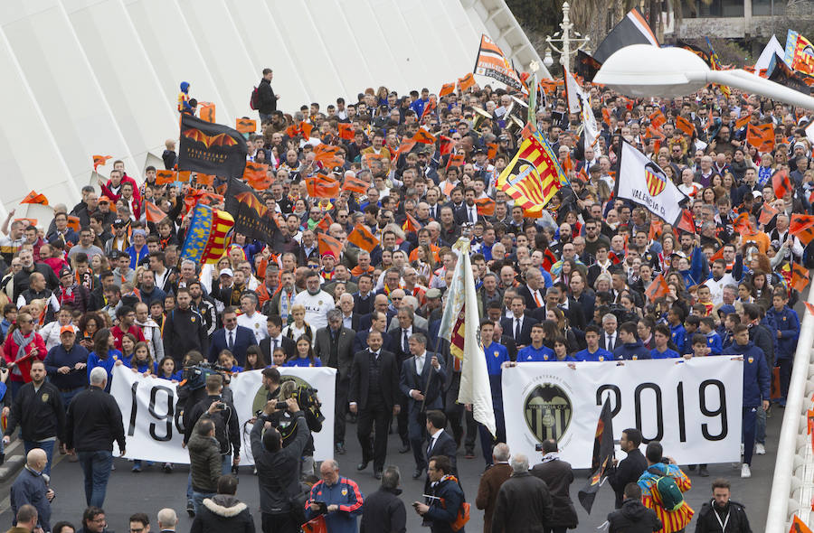 Fotos: La afición celebra el centenario del club