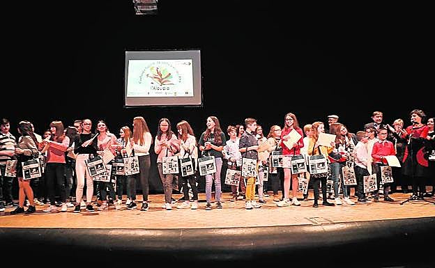 Algunos de los participantes. 