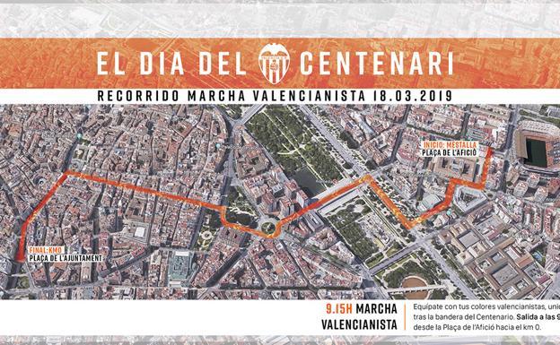 El Centenario del Valencia CF, en directo: todos los actos del 100 aniversario